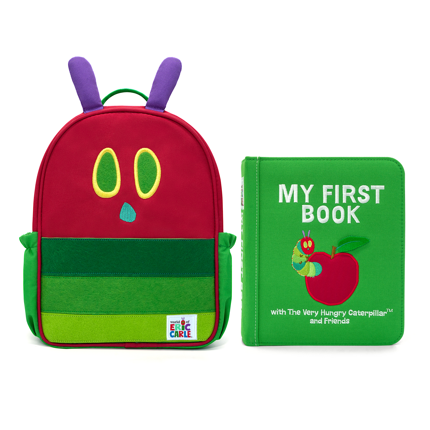 My First Book蒙特梭利啟蒙布書 - 聯名冊 好餓的毛毛蟲