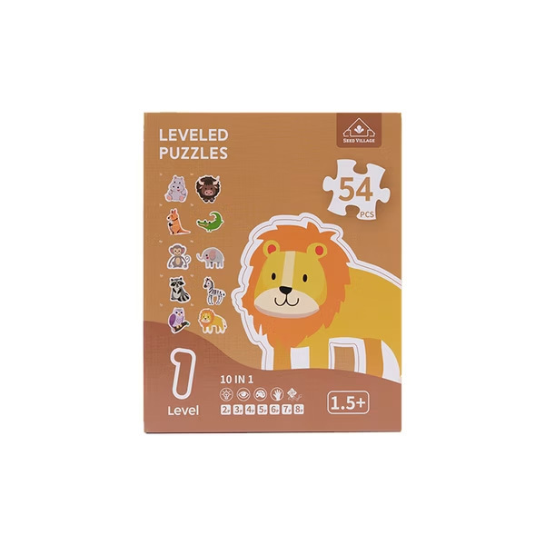 Seed Village 兒童益智拼圖 第一階段 動物好朋友