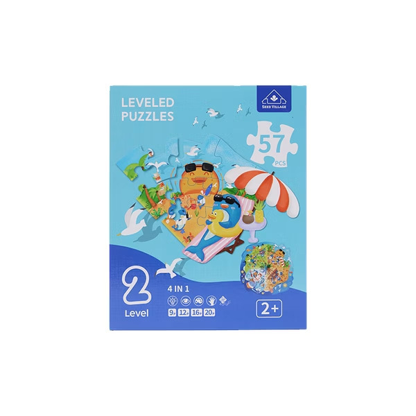 Seed Village 兒童益智拼圖 第二階段 四季變化