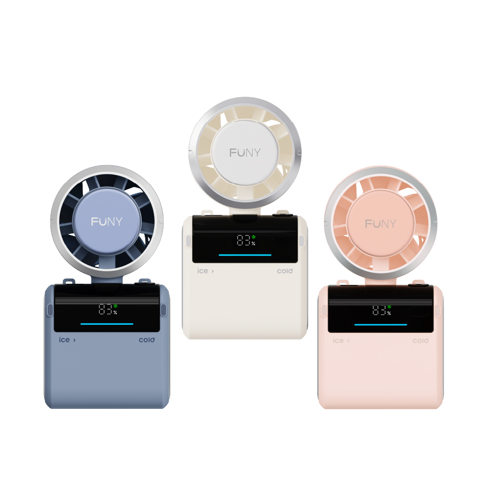 FUNY Mini Tank Portable Multi-functional Ice Fan