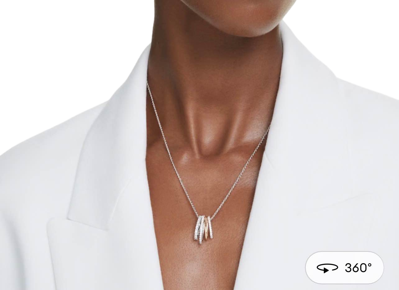 【Swarovski】Swarovski Necklace 5696626 Sliver  銀