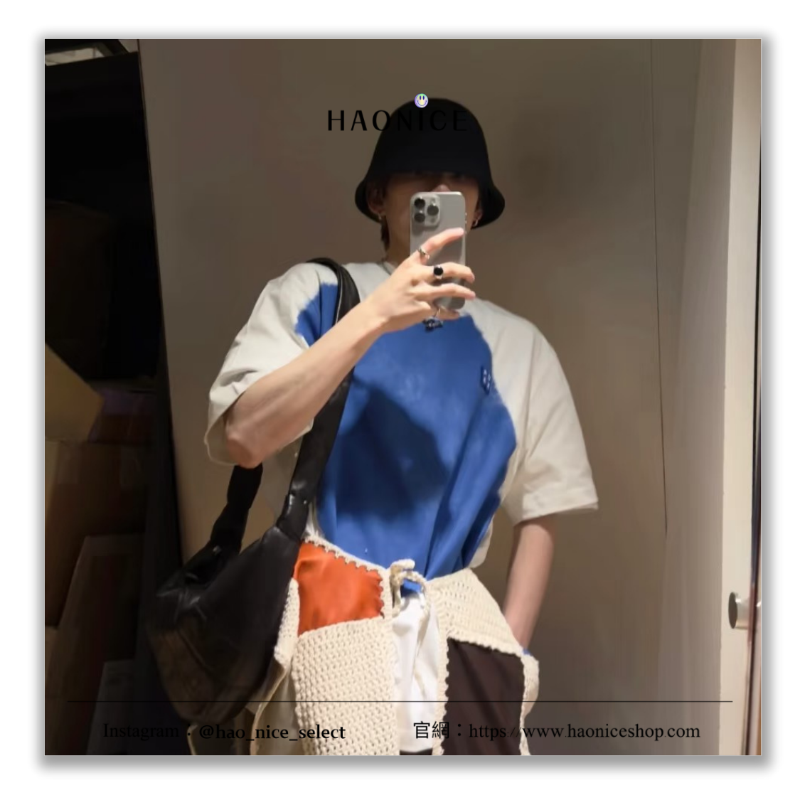 【HAO NICE】100%正品 ADER ERROR 正韓🇰🇷韓國經銷商🔥幾何不規則方塊 渲染 圓領短袖 短T