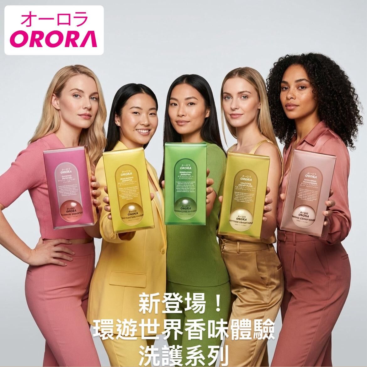 ORORA 環遊世界旅行香氣洗護系列 (350ml) - 5款選擇