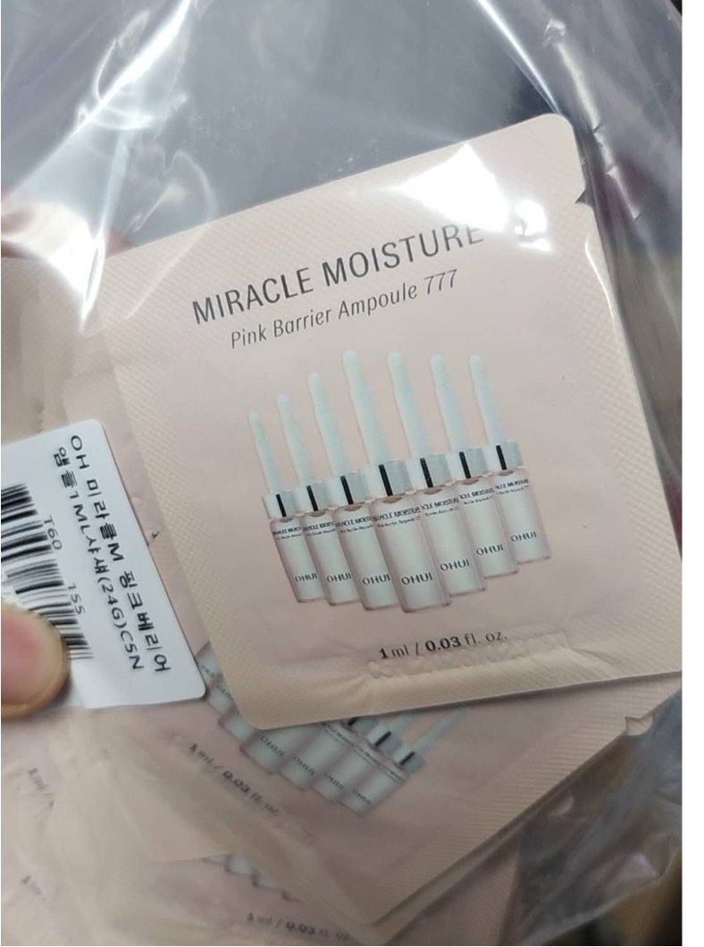 【直播】LX0401813 OHUI 777 安瓶小樣 (1ml*60片)