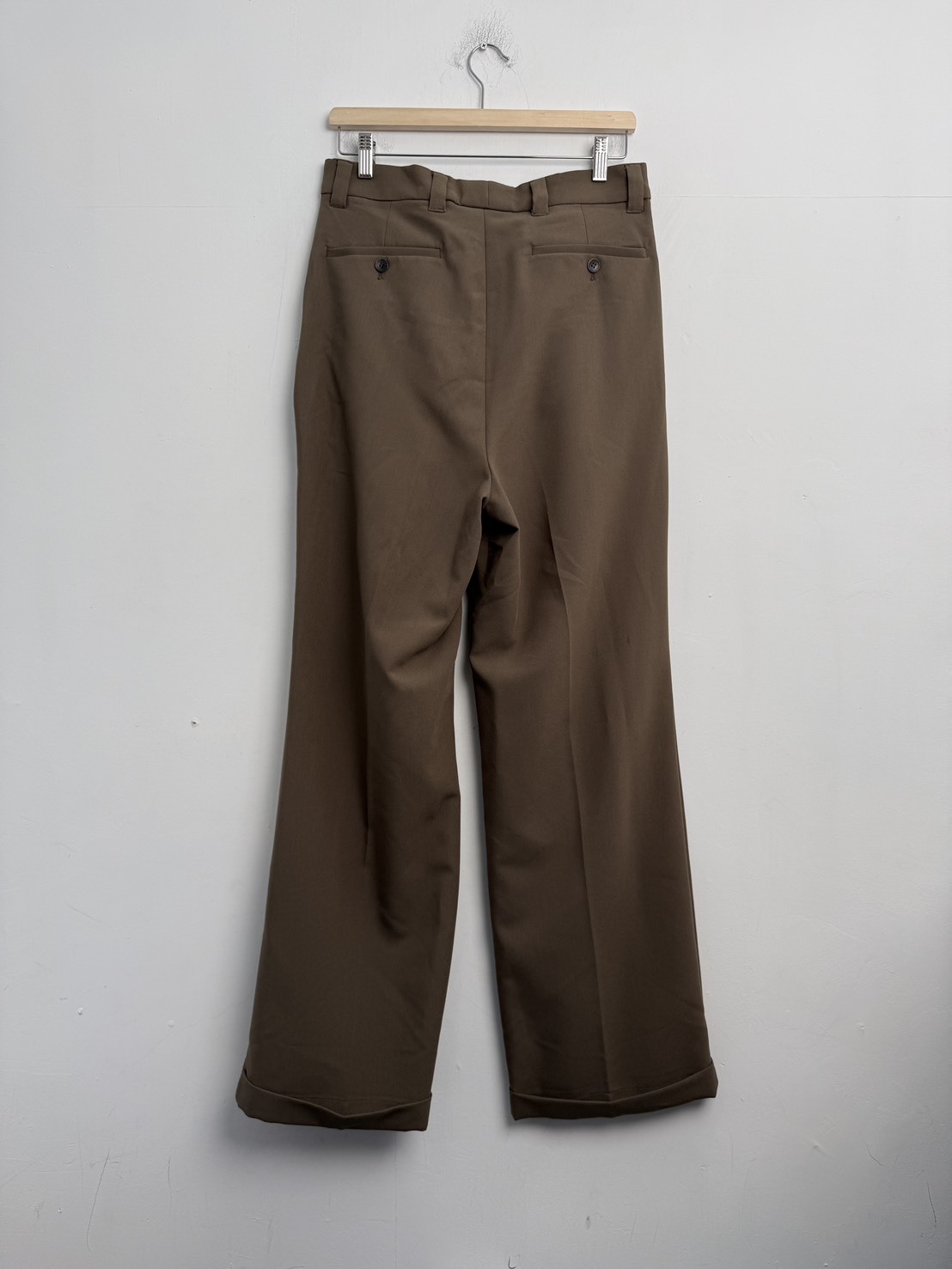 SOERTE 2tuck wide straight trouser SIZE 3