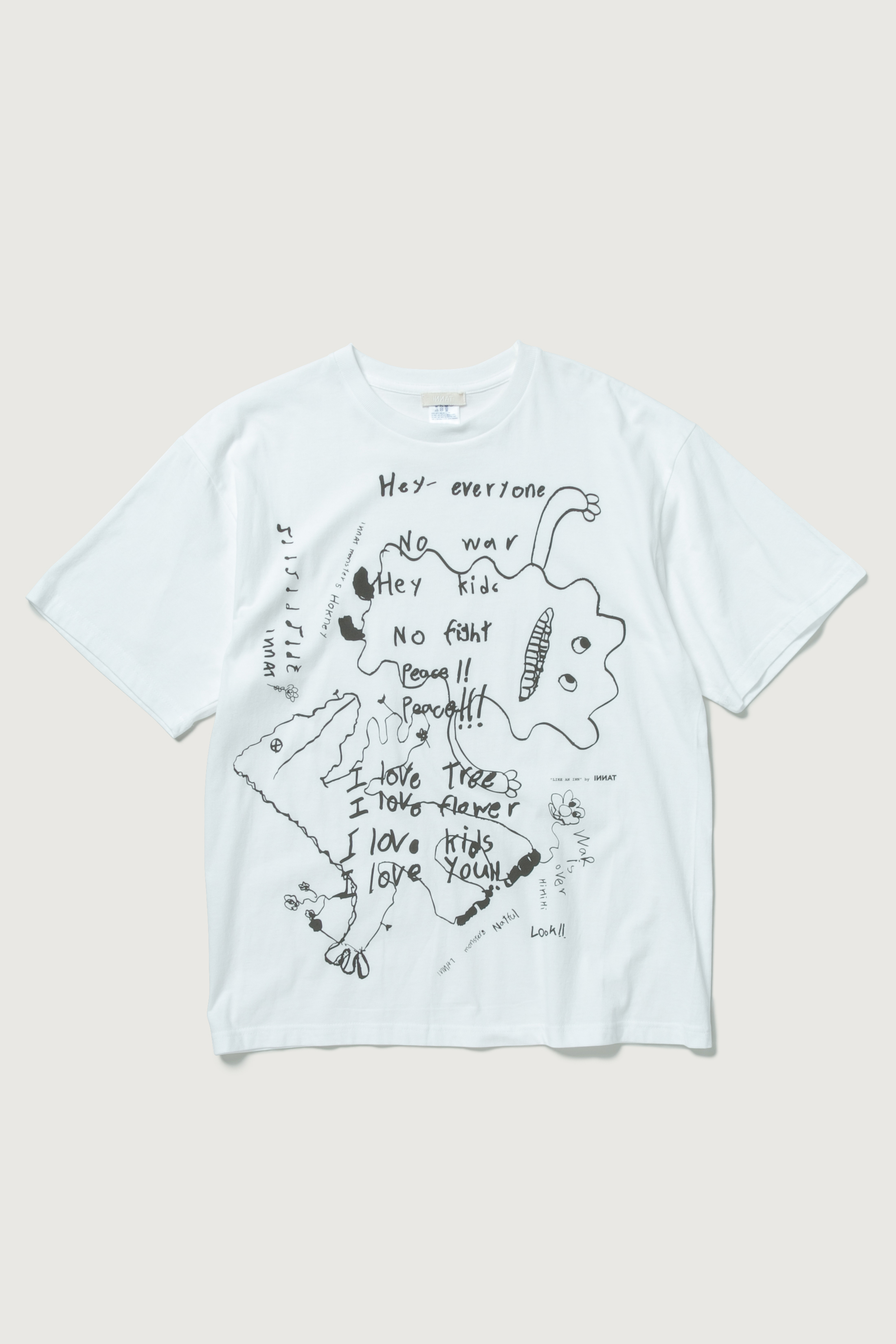 INNAT RAKUGAKI S/S TEE (2COL)