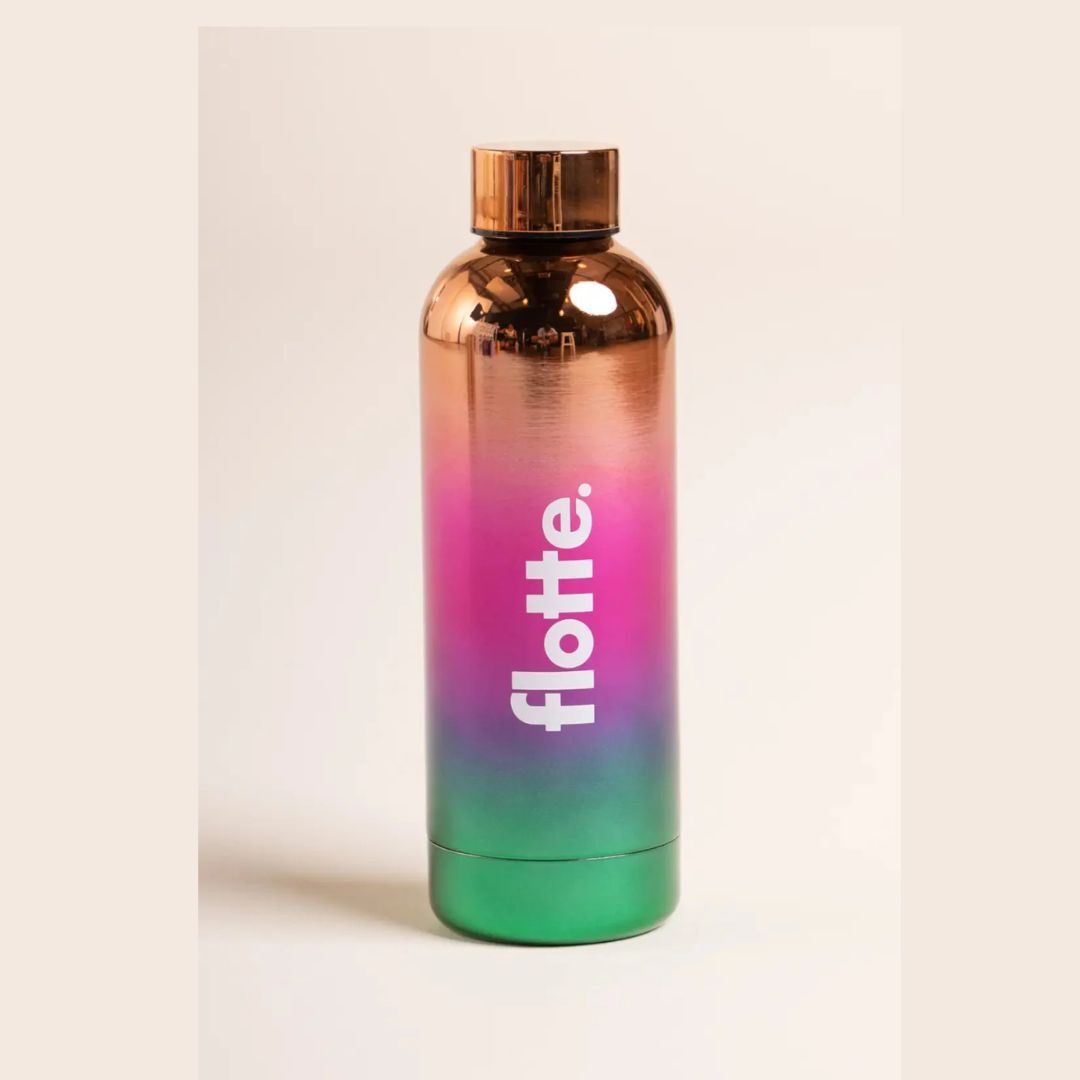 1FL0401-141 [FLOTTE] Stainless Steel Insulated Bottle Holo Pink #T500 (EU)