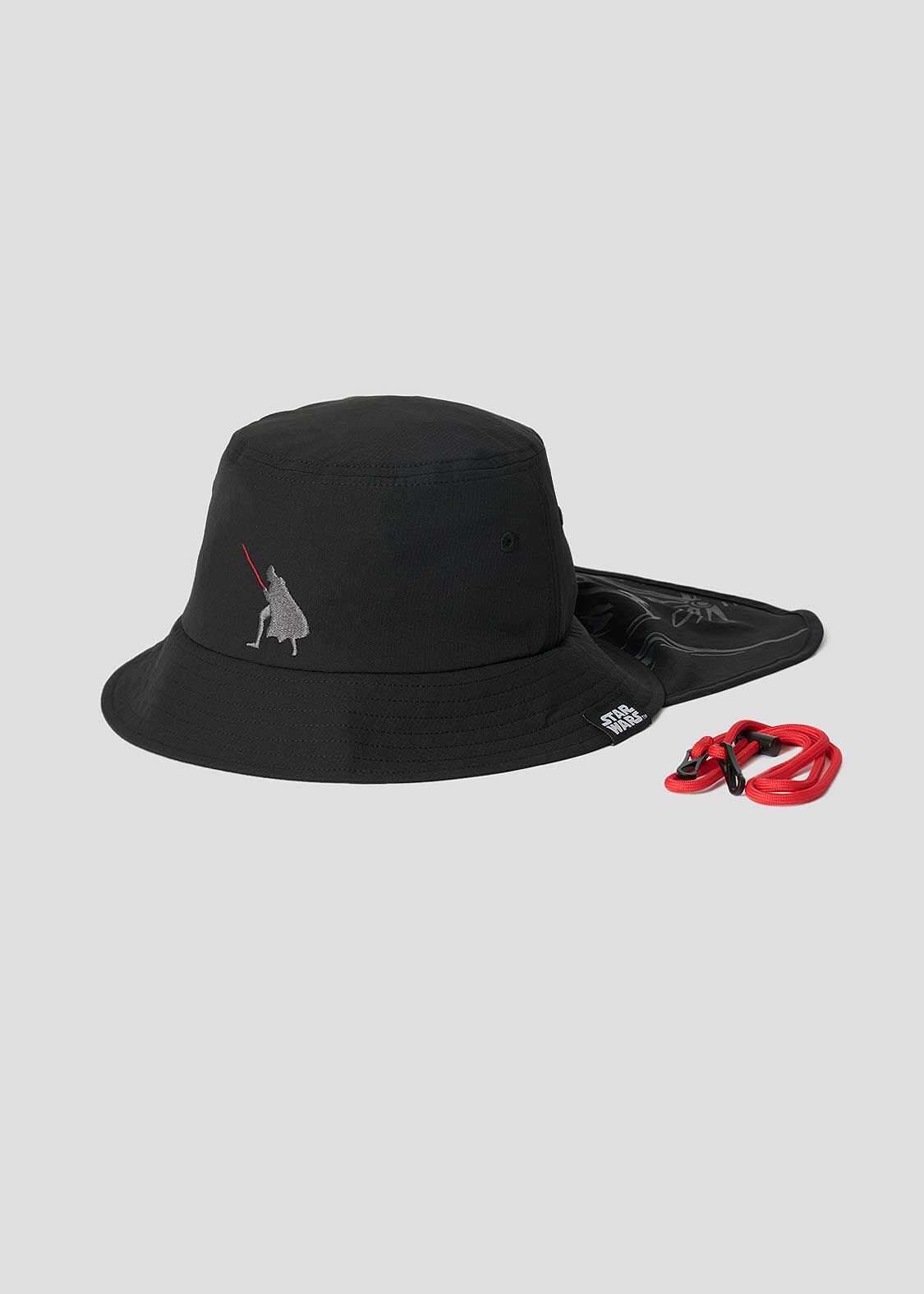 .𖥔 ݁ ˖ STAR WARS .𖥔 ݁ ˖｜黑武士 抽繩漁夫帽