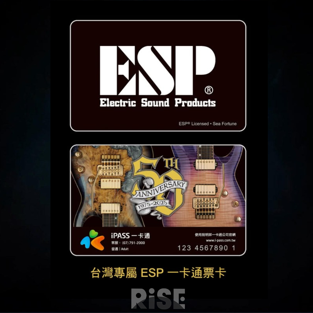 ESP IP keychain Guitar Style iPass 吉他造型 一卡通