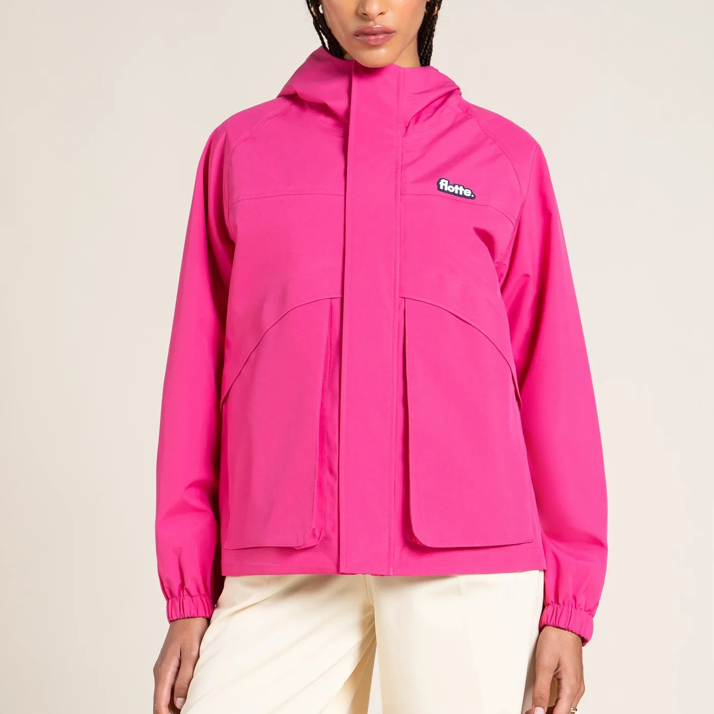 1FL0401-151 [FLOTTE] Breguet - Waterproof Jacket Fuschia #26024 (EU)