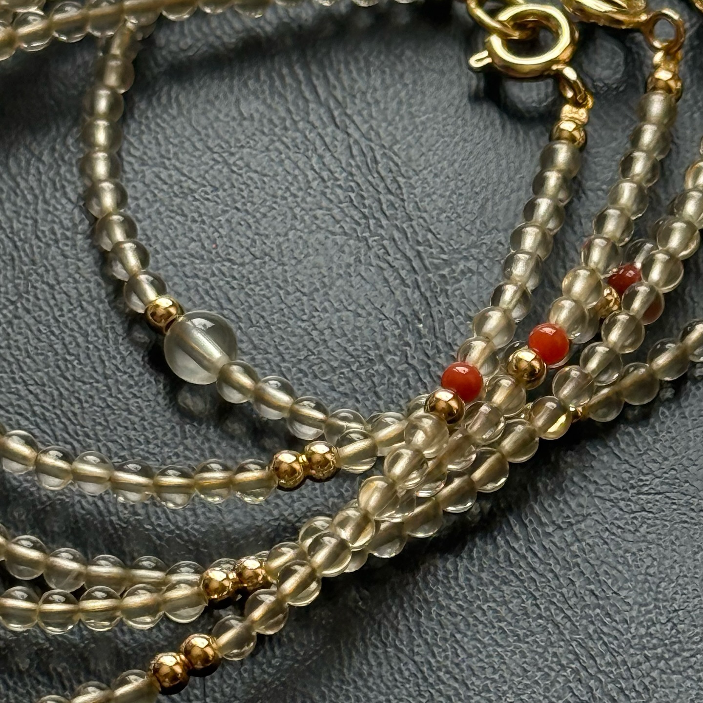 [原石] 黃水晶 細手鍊 水晶手鏈