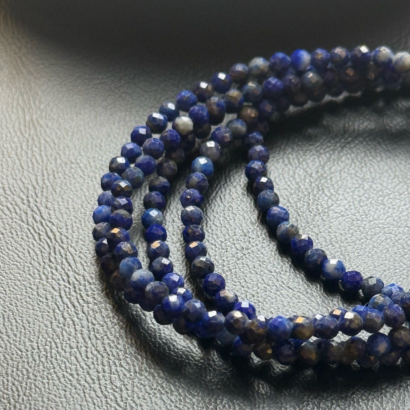 [原石] 青金石 細手鏈 水晶手串