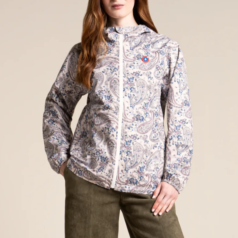 1FL0401-153 [FLOTTE] Passy Imprime - Raincoat Short Cachemire #20008 (EU)