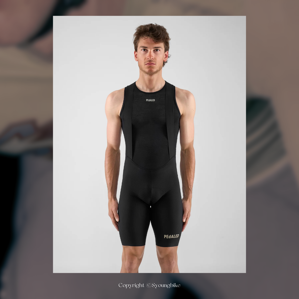 【PEdALED】Element Pro Bib Shorts 男吊帶短車褲 / Black 經典黑