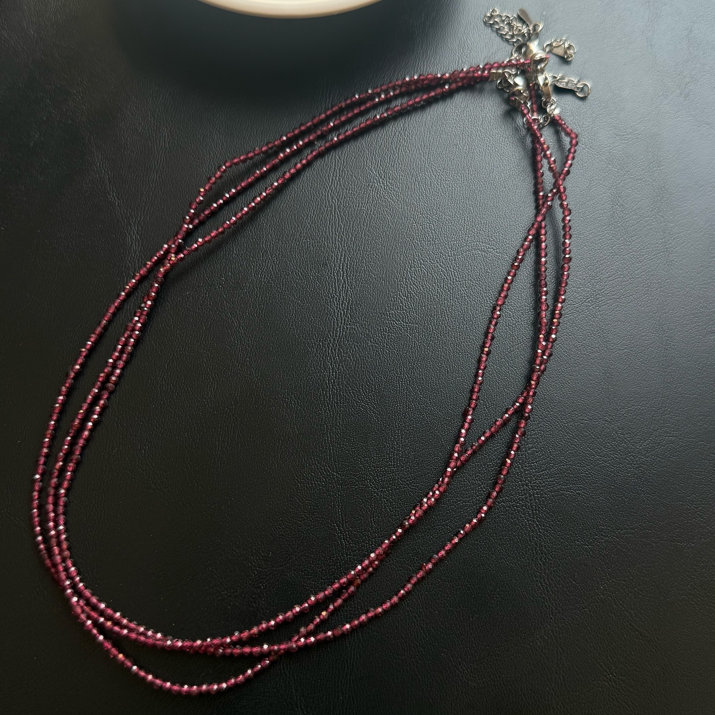 [原石] 石榴石項鏈