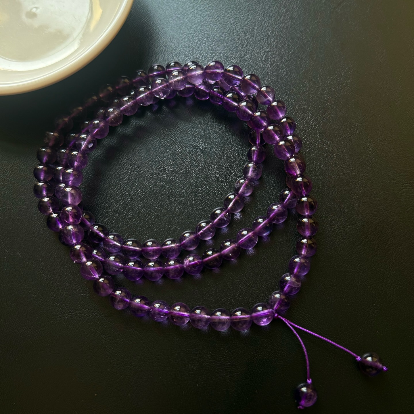 [原石] 紫水晶 108顆唸珠串