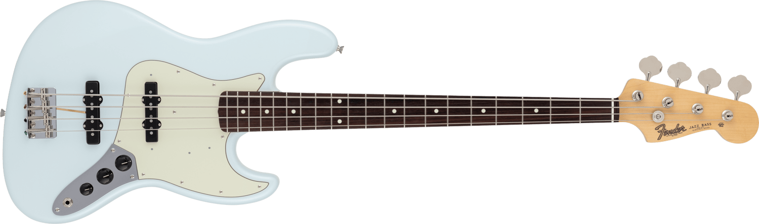 Fender Japan Fender Japan Traditional II 60s Jazz Bass Sonic Blue 音速藍 — 三峽吉他 / Bass