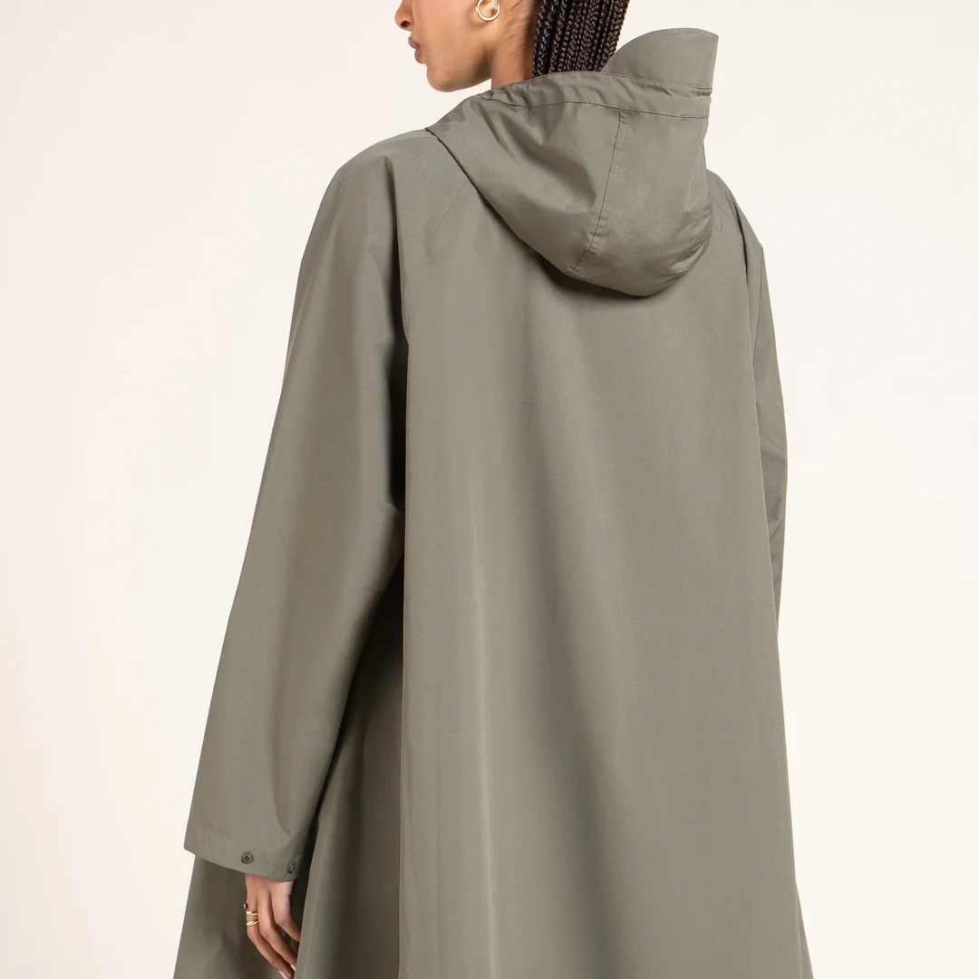 1FL0401-157 [FLOTTE] Gabriel - Waterproof Poncho Kaki #26040 (EU)