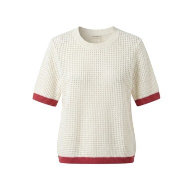 1SO0403-106 [SUNNY STUDIO] Short-Sleeved T-Shirt Rouge #770132-LYRA (EU)