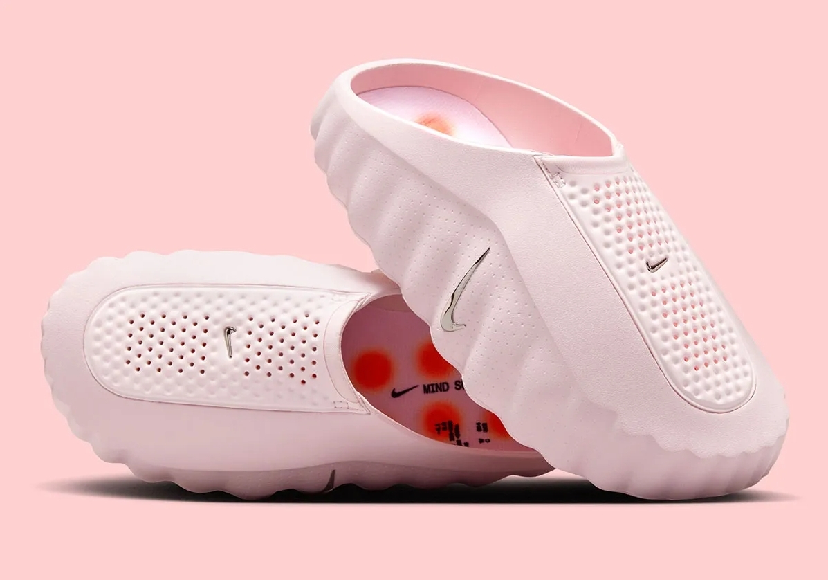 Nike Mind 001 “Pearl Pink” 粉色 拖鞋 HQ4309610