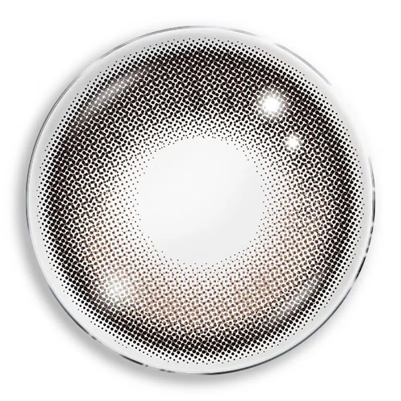 [Daily] LARME Silicone Hydrogel W Moist UV 1 Day Cachemire Brown | Silicone Hydrogel Makeup Contact Lenses | 10 lenses per box