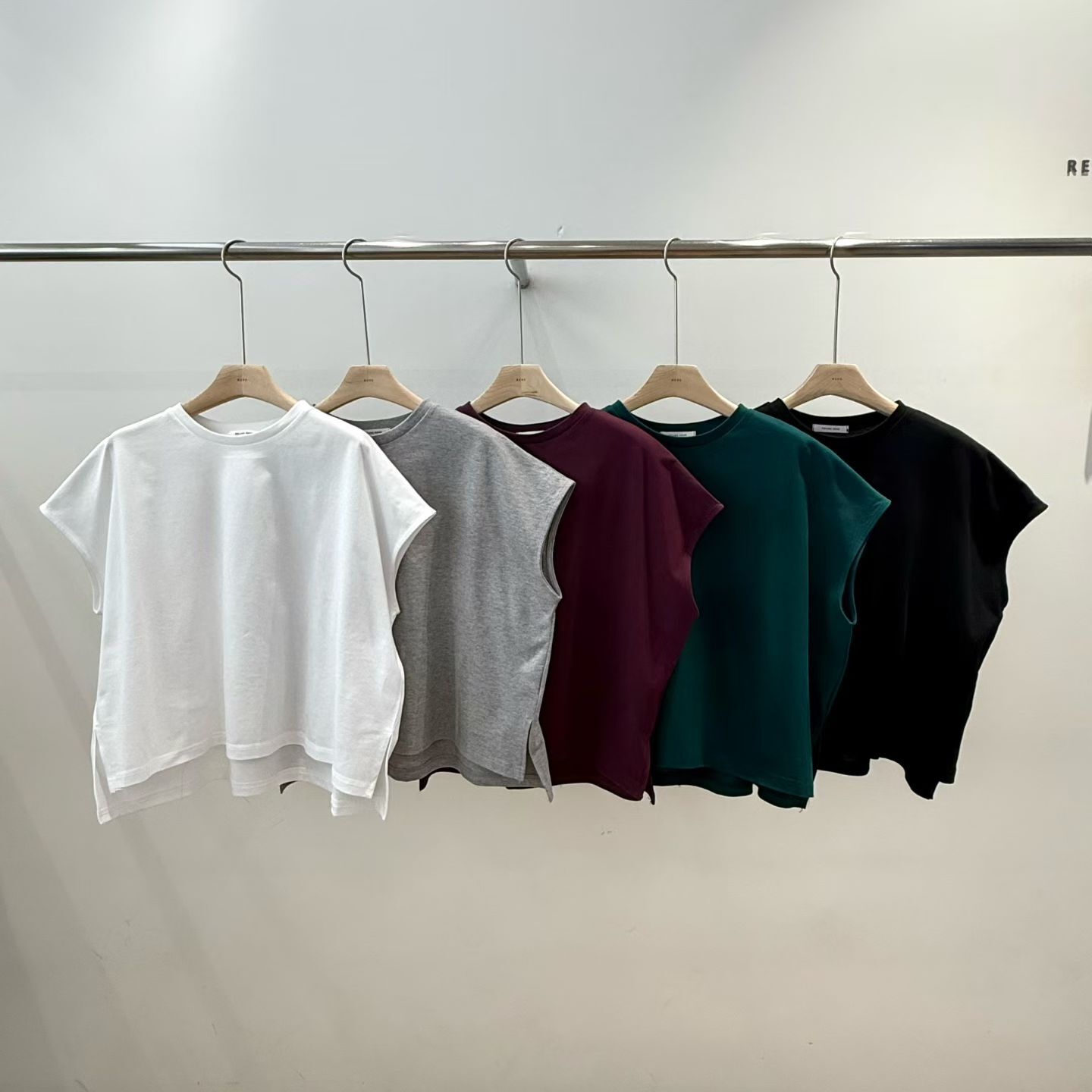 RE26414 淨色珠地Tee