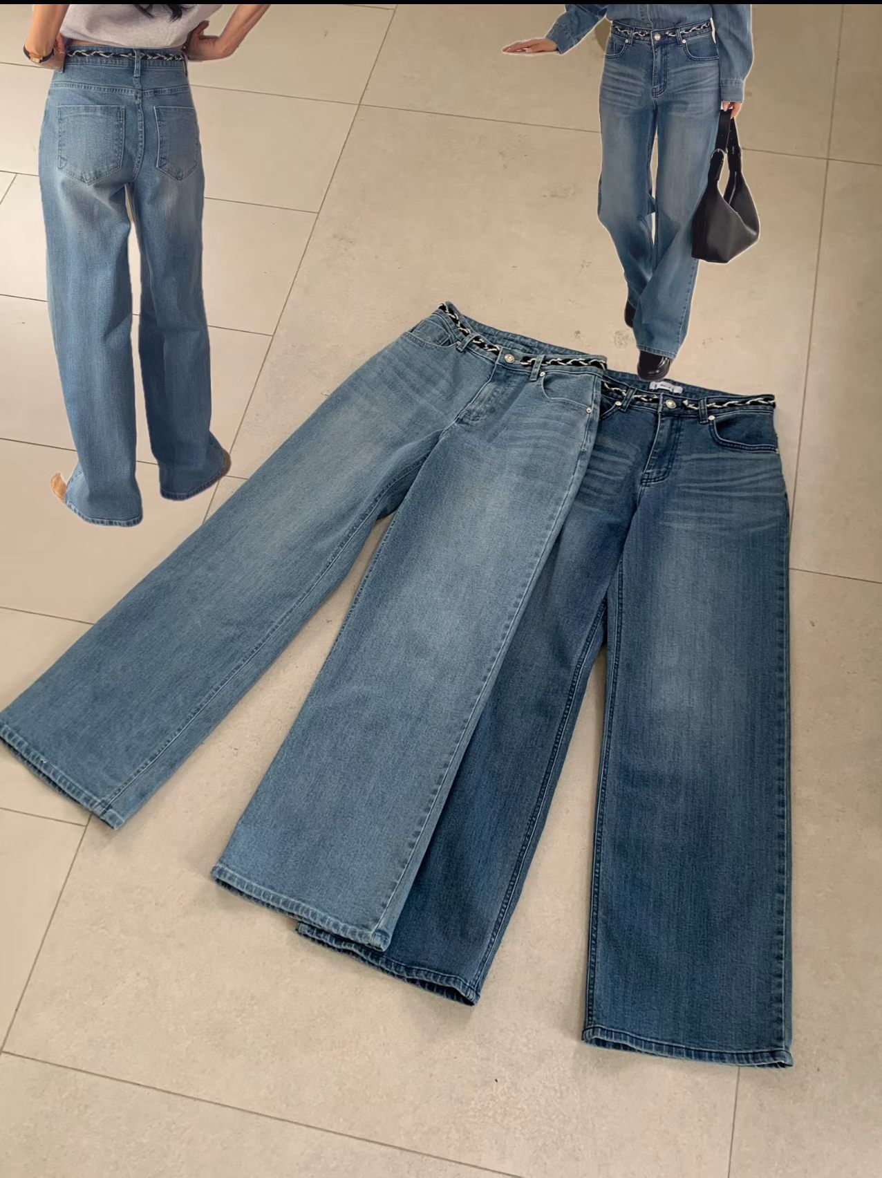 BL26426 TW洗水牛仔褲