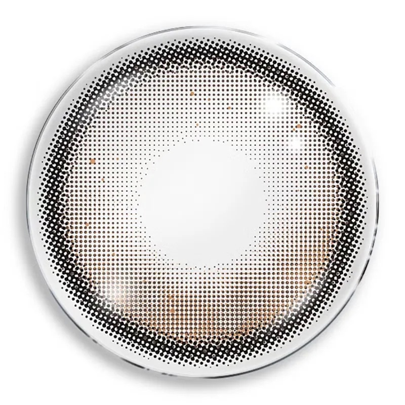 [Daily] LARME Silicone Hydrogel W Moist UV 1 Day Orannitia Brown Makeup Contact Lenses | 10 lenses per box