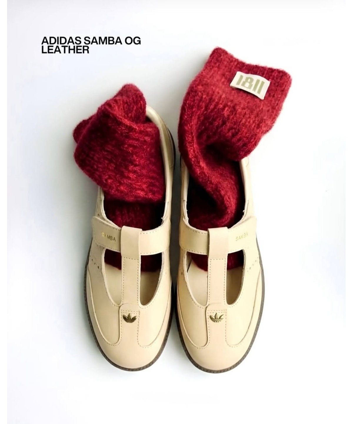 預訂| Adidas Samba Jane Crystal Sand / Cream White / Gum KJ3969