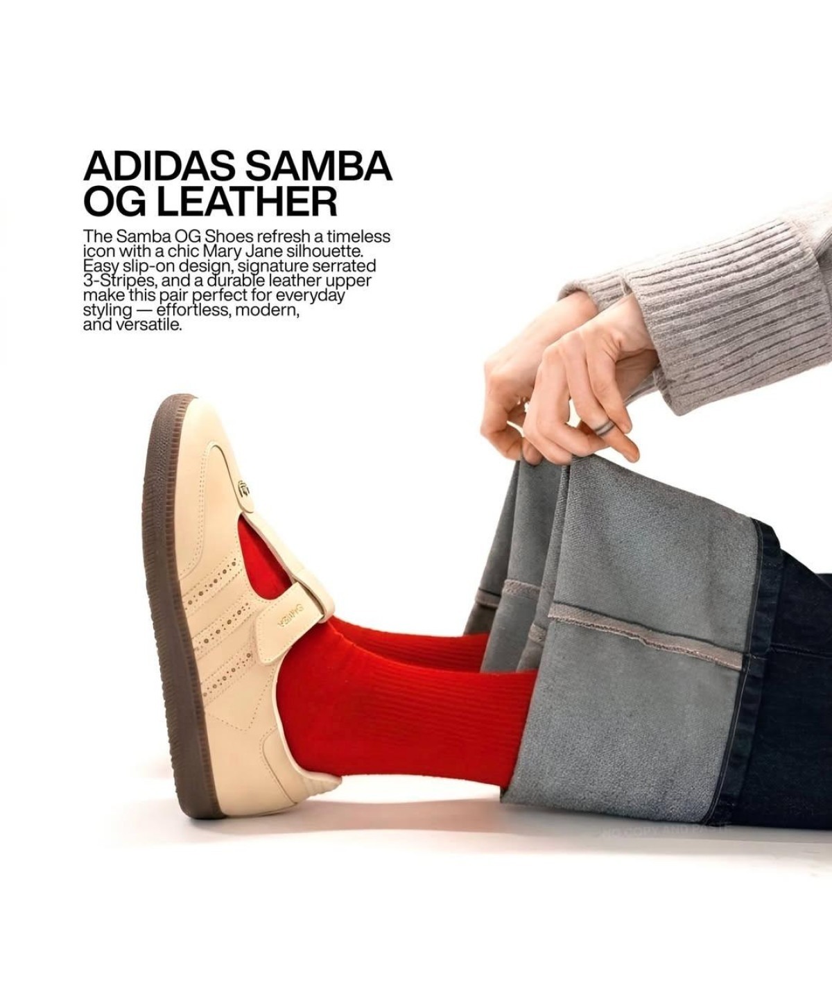 預訂| Adidas Samba Jane Crystal Sand / Cream White / Gum KJ3969