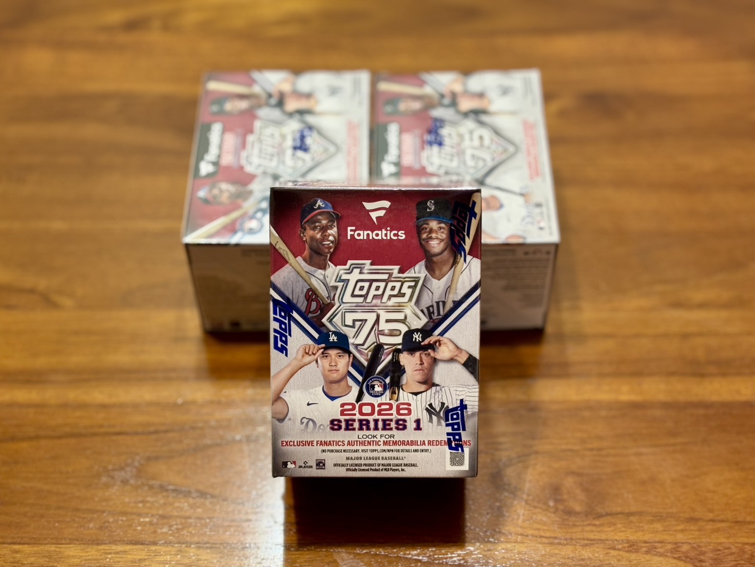 Topps 2026 Series 1 Baseball Fanatics Exclusive Value Box