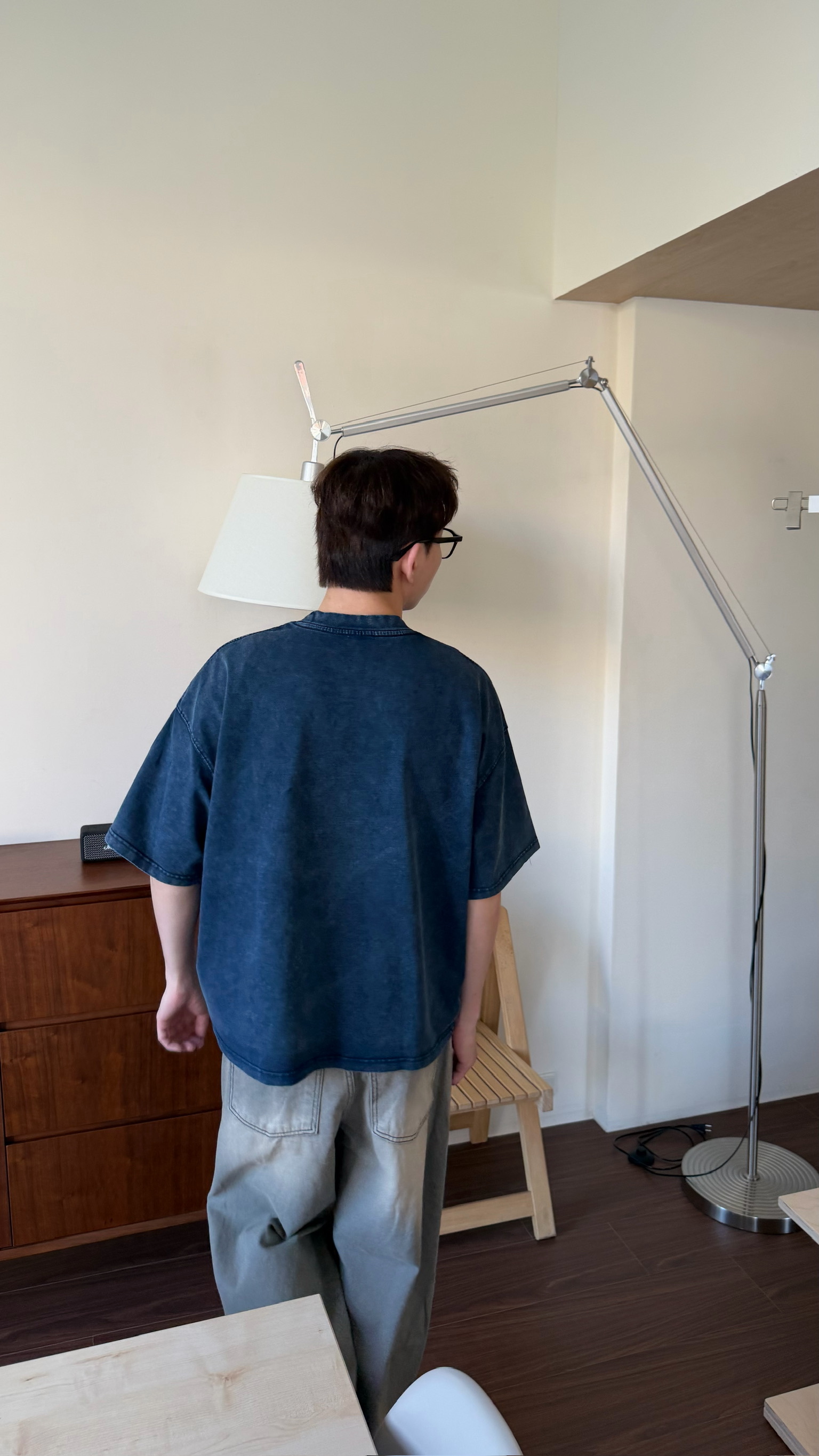 質感洗舊T shirt ☝🏻