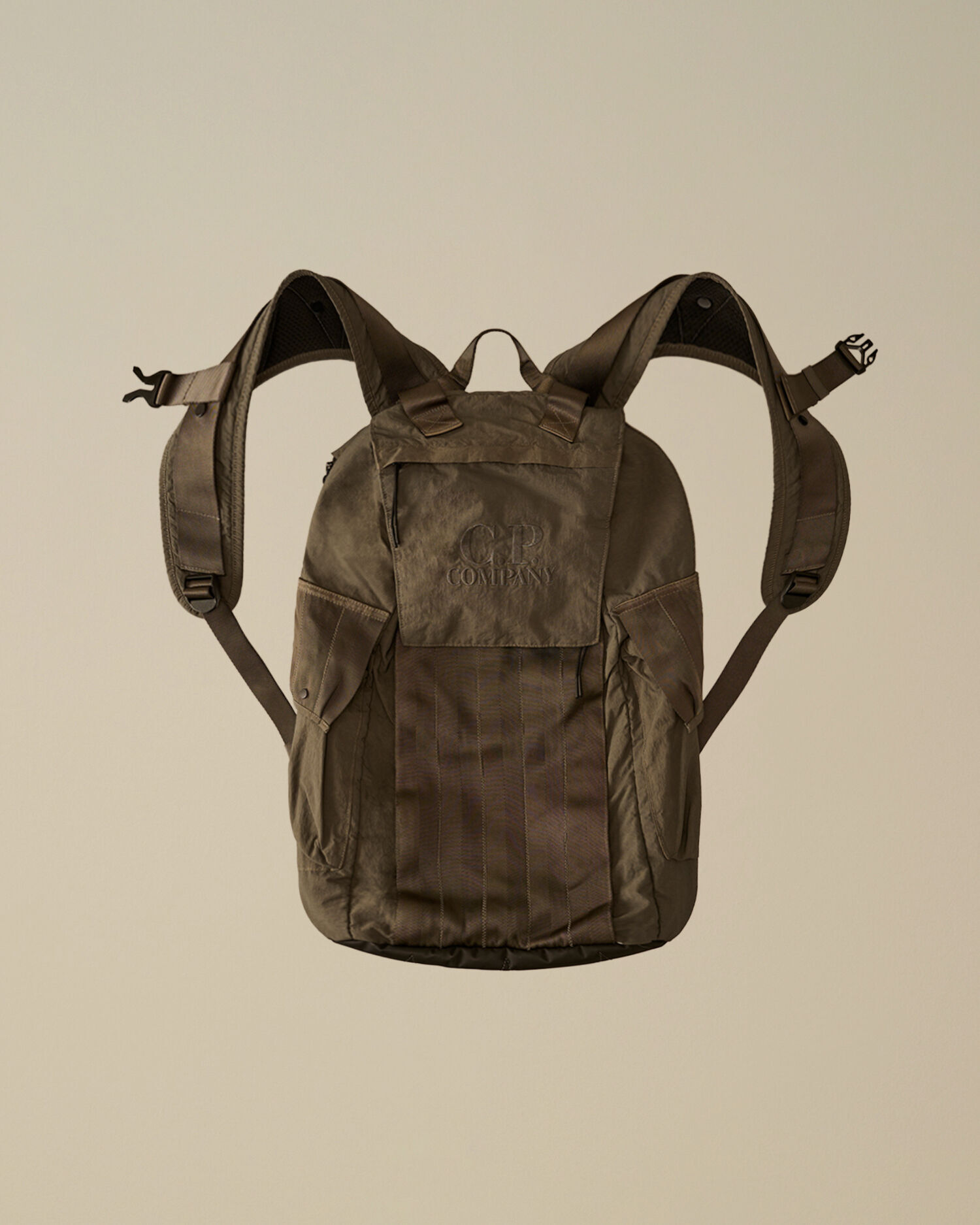 C.P. Company - Plain Paper Touch Mixed Backpack - 20CMAC155A110188M