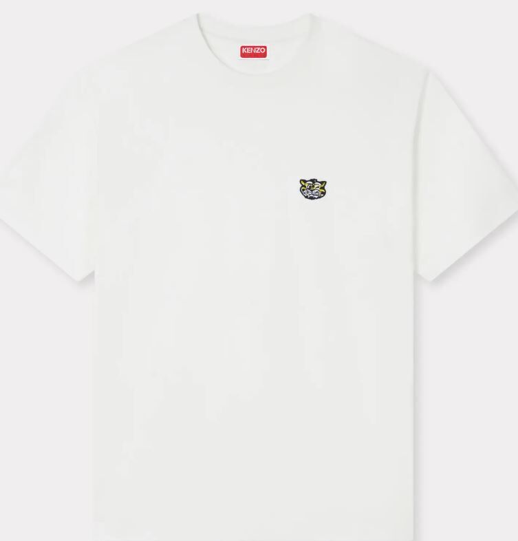 Kenzo 刺繡小虎頭短袖【FG55TS2054SG.99J】