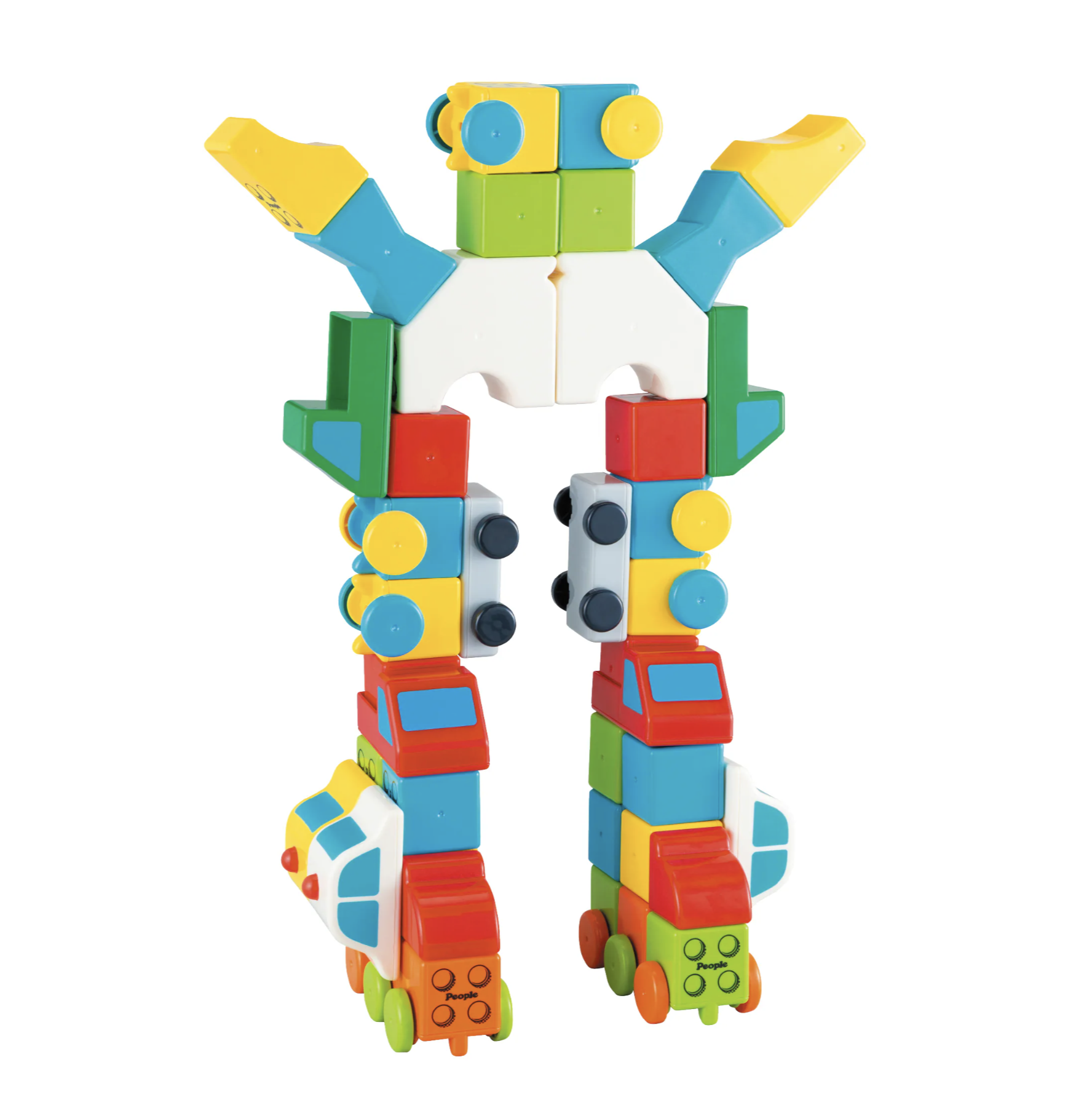 People 魔法磁石板-汽車立方系列 P26707