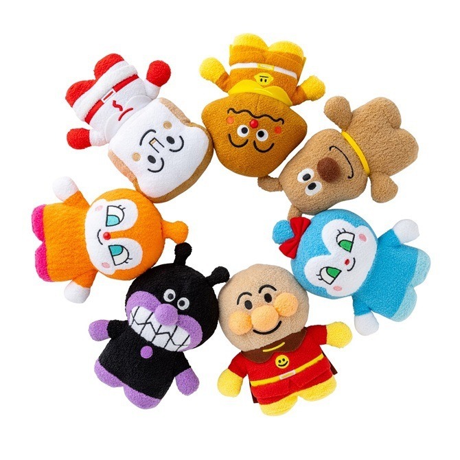 預購┃日本 麵包超人博物館 麵包超人 起司狗 細菌人 吐司超人 柔軟 娃娃