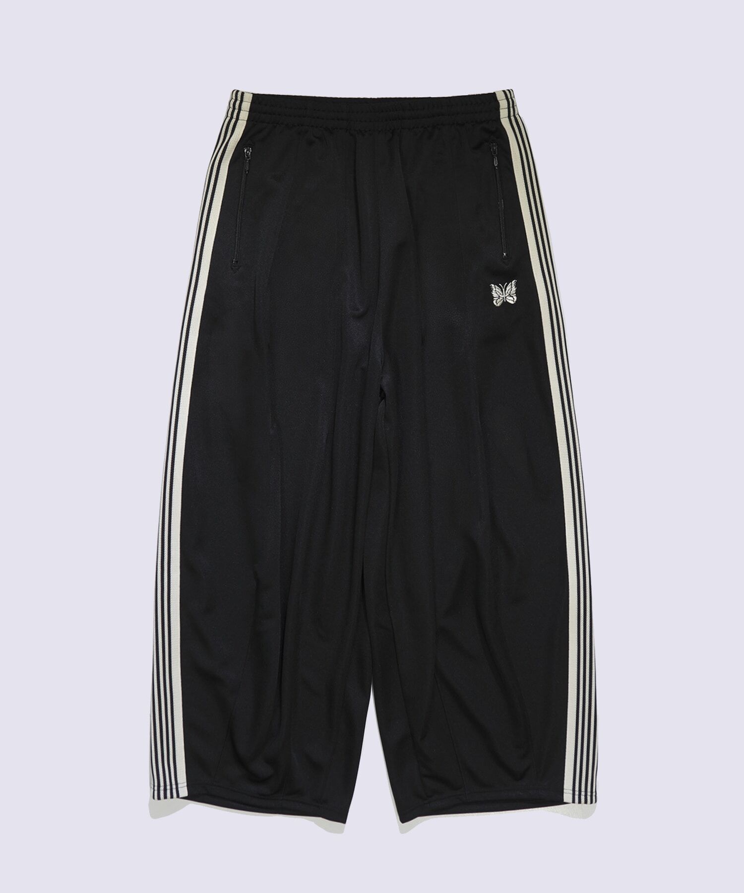 Needles H.D. Track Pant 限定別注 寬版長褲 黑白