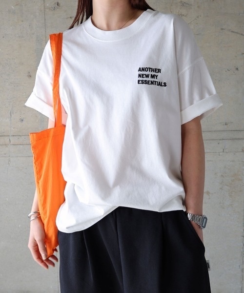 ANME / Embroidered Logo Short-Sleeve T-Shirt