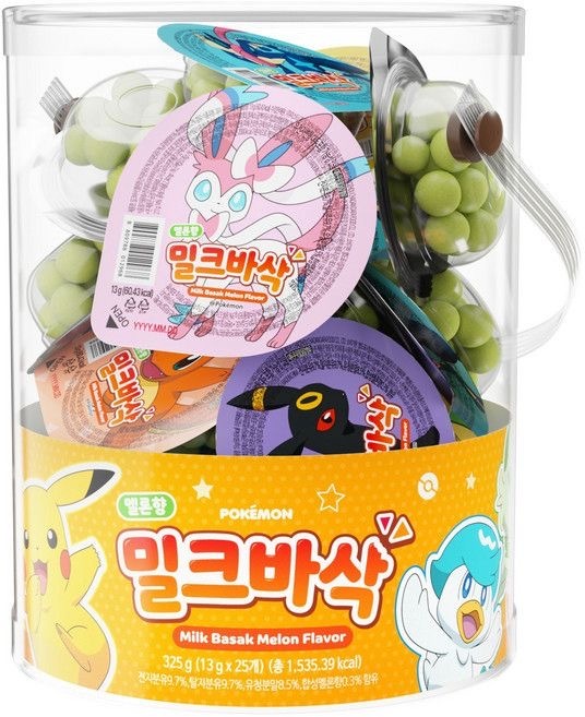 Pokémon Milk Basak Melon Flavor 1盒25包 -2600175-260407