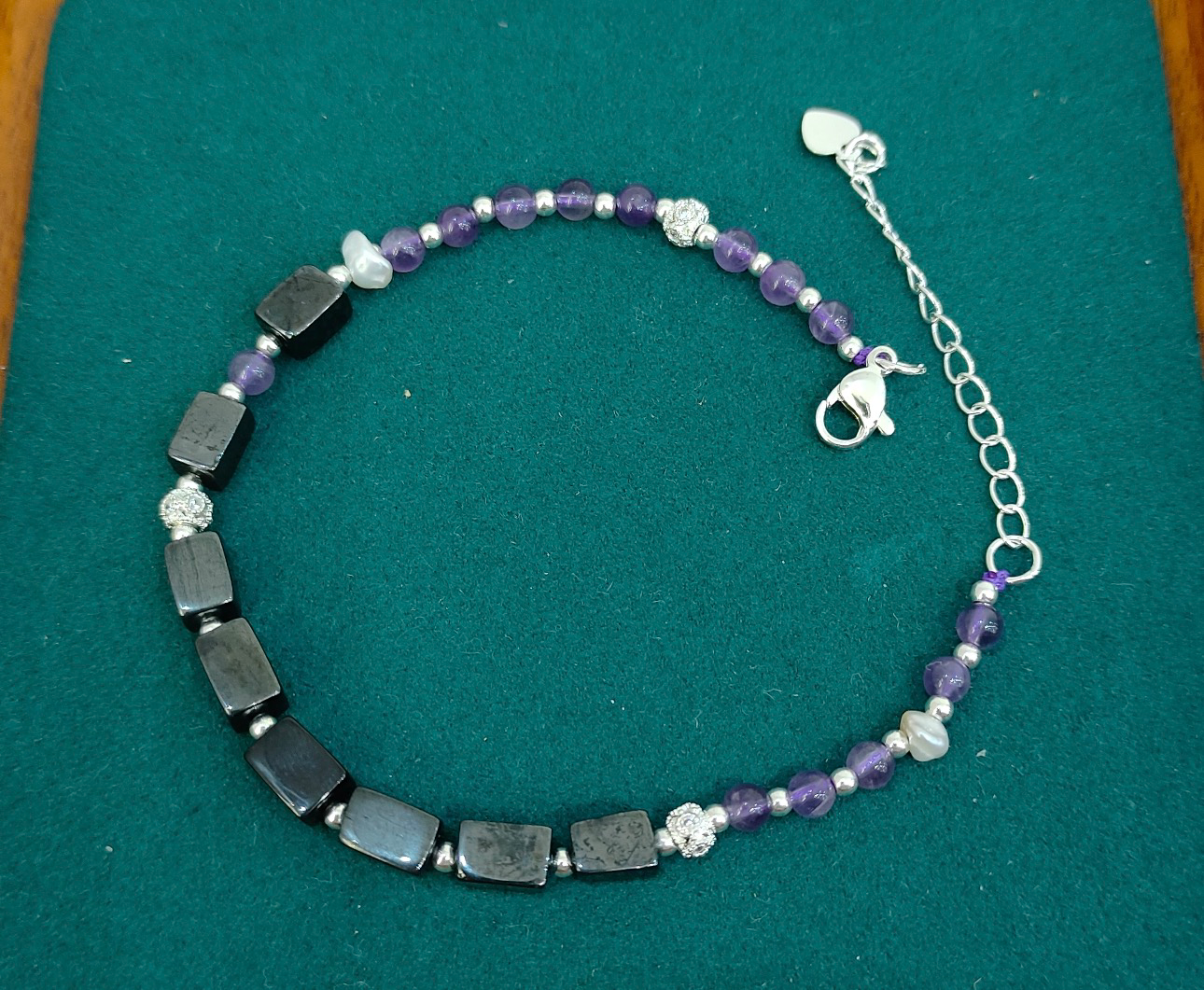 0402gz07-舒俱來-SJL532老油料+紫晶腳鏈（A7）