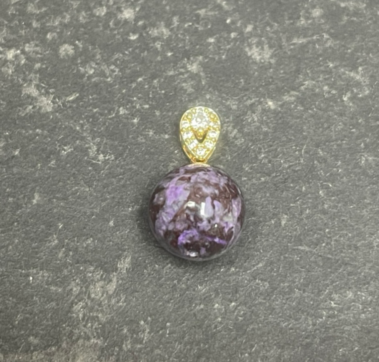 0402gz25-舒俱來-SJL171櫻花紫11+吊墜（A25）