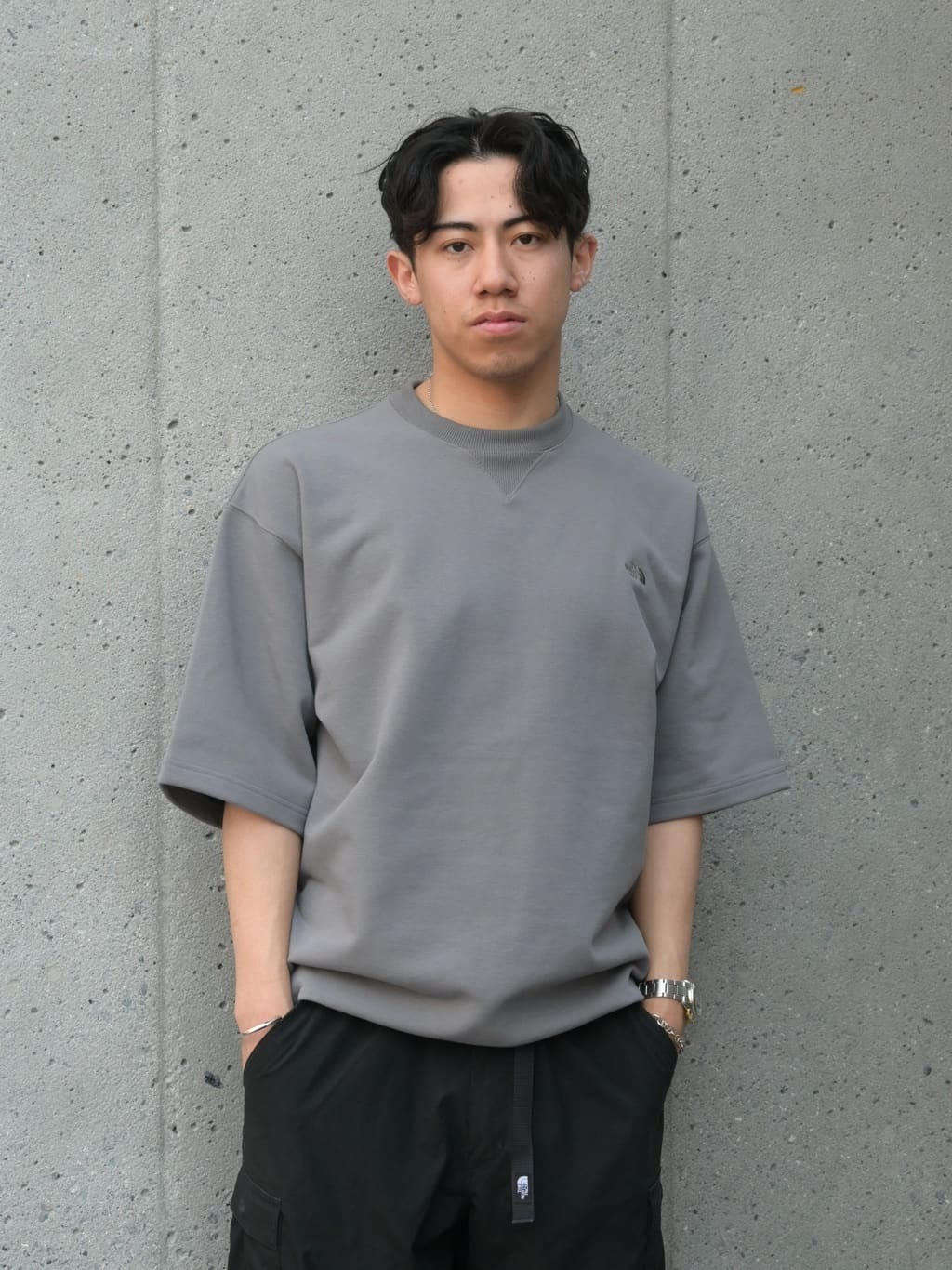 日本 THE NORTH FACE 短袖衛衣 Half Sleeve Light Sweat Tee （直營店限定款）