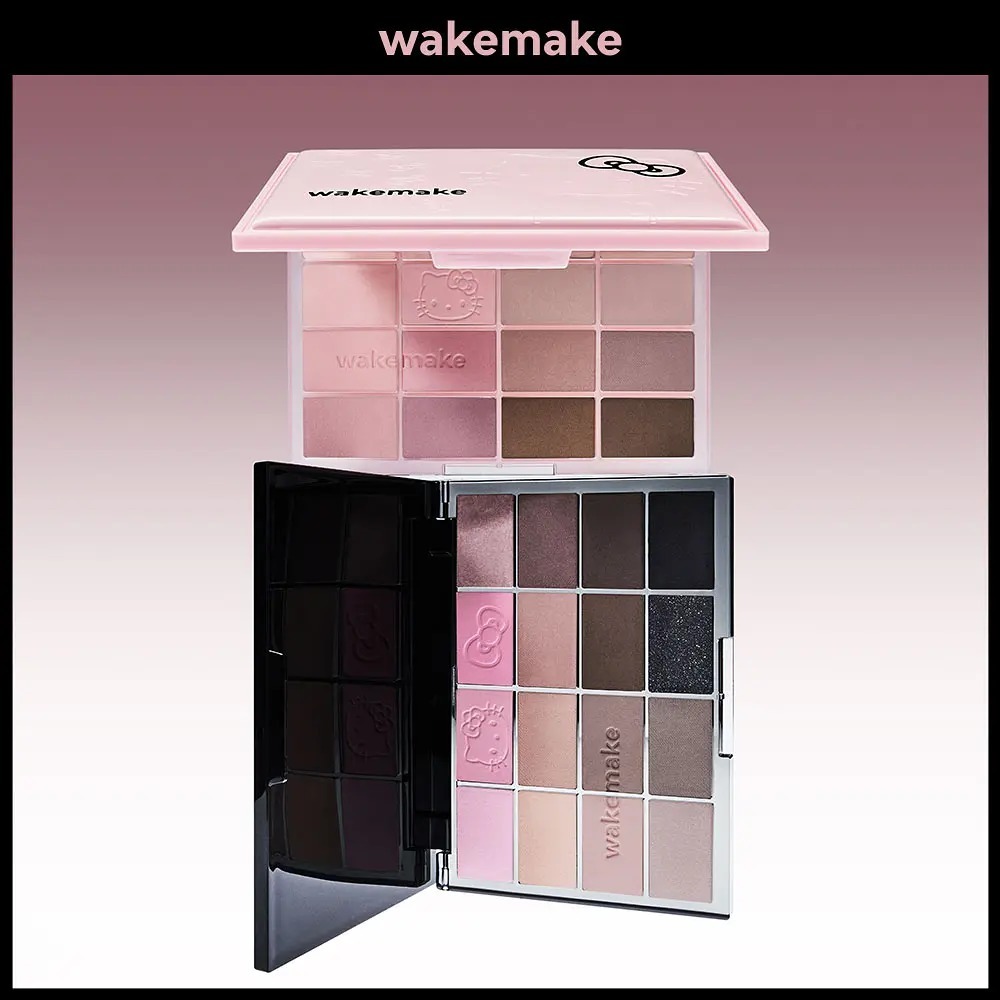 wakemake x Hello Kitty Black Edition - Soft Blurring Eye Palette
