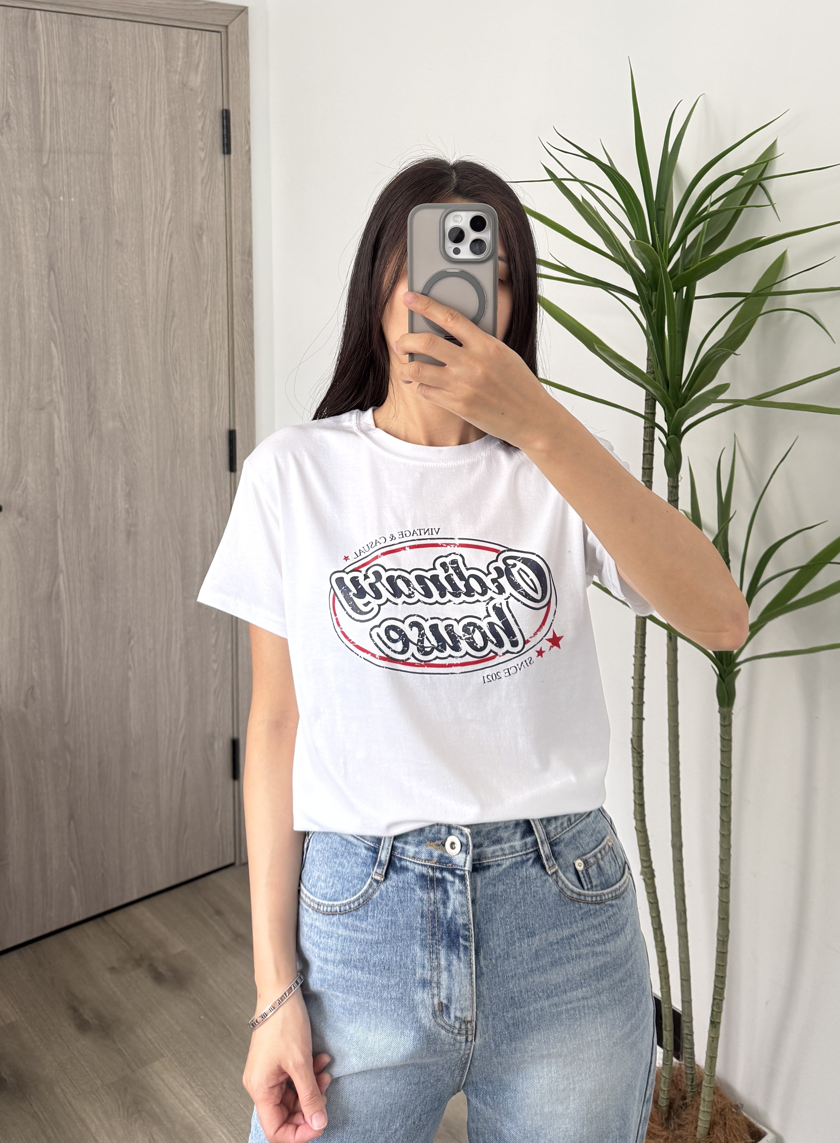 26S/S 春夏 日常百搭 Print Tee