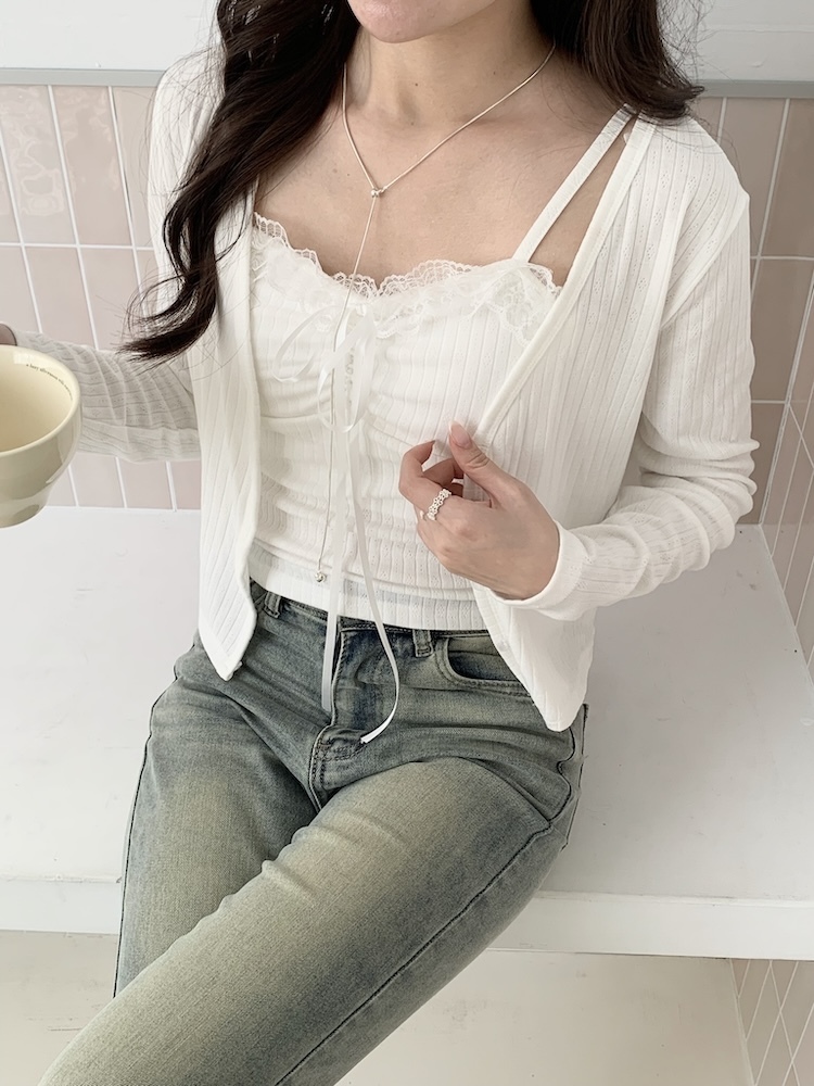 約會一秒心動 蕾絲兩件式