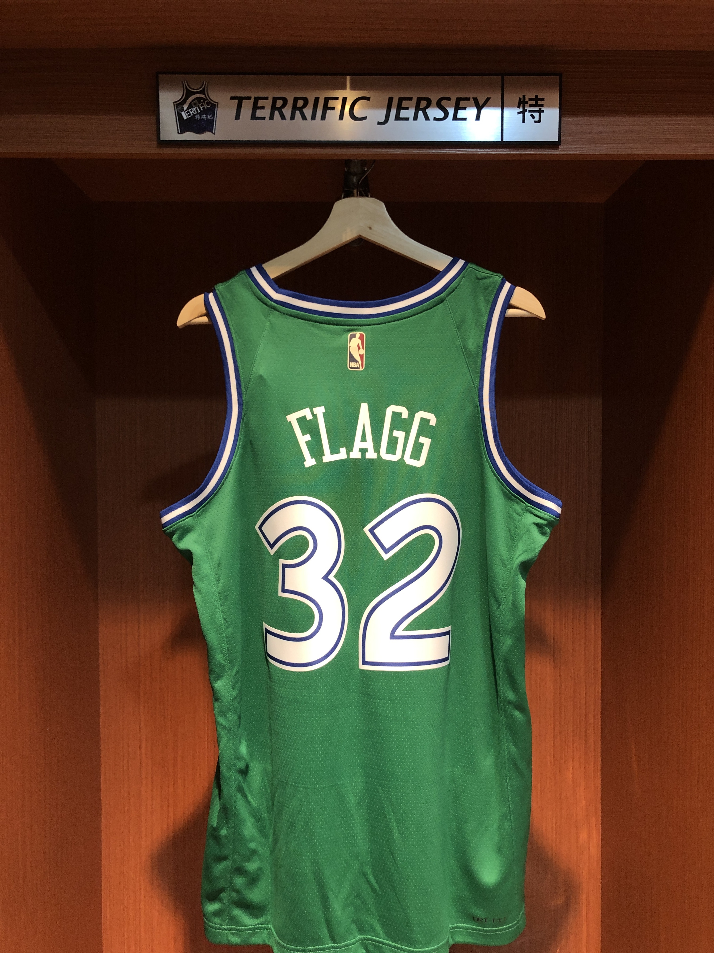NBA球衣 Cooper Flagg 達拉斯小牛復古綠 25-26 HWC Nike Swingman 球迷版 熱轉印 全新