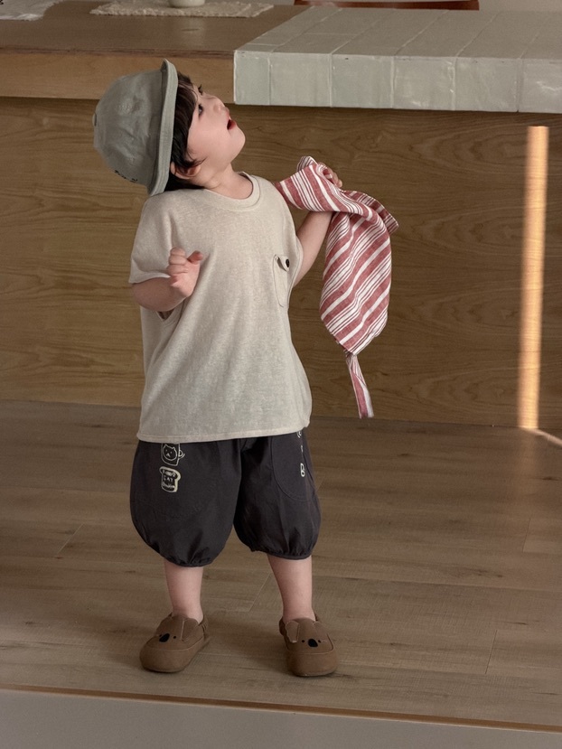 小童吐司過膝褲