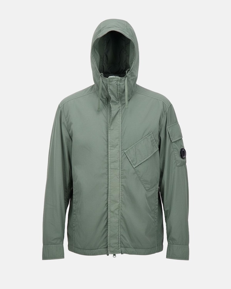 C.P. Company - Chrome-R Hooded Lesn Overshirt - 20CMOS058A005904G