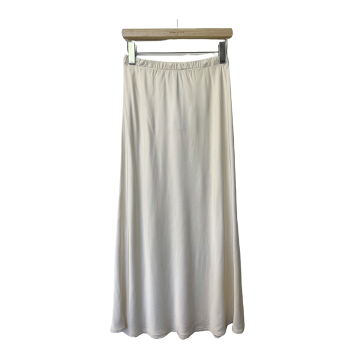 1SO0403-174 [SUNNY STUDIO] Midi Skirt White #30281U (EU)
