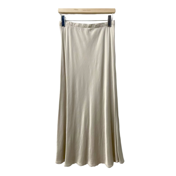 1SO0403-175 [SUNNY STUDIO] Midi Skirt Beige #30281U (EU)